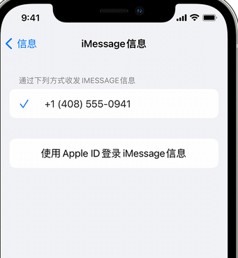 双塔apple维修iPhone上无法正常发送iMessage信息 