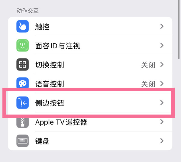 双塔苹果14维修店分享iPhone14 Plus侧键双击下载功能关闭方法 