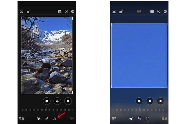双塔苹果手机维修分享iPhone手机如何使用裁剪功能隐藏照片 