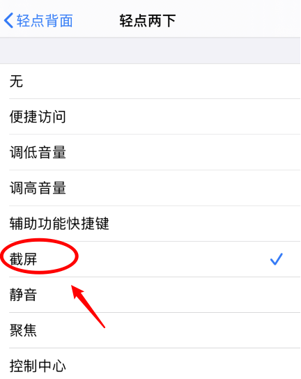 双塔苹果手机维修分享iPhone12如何启用双击截屏 